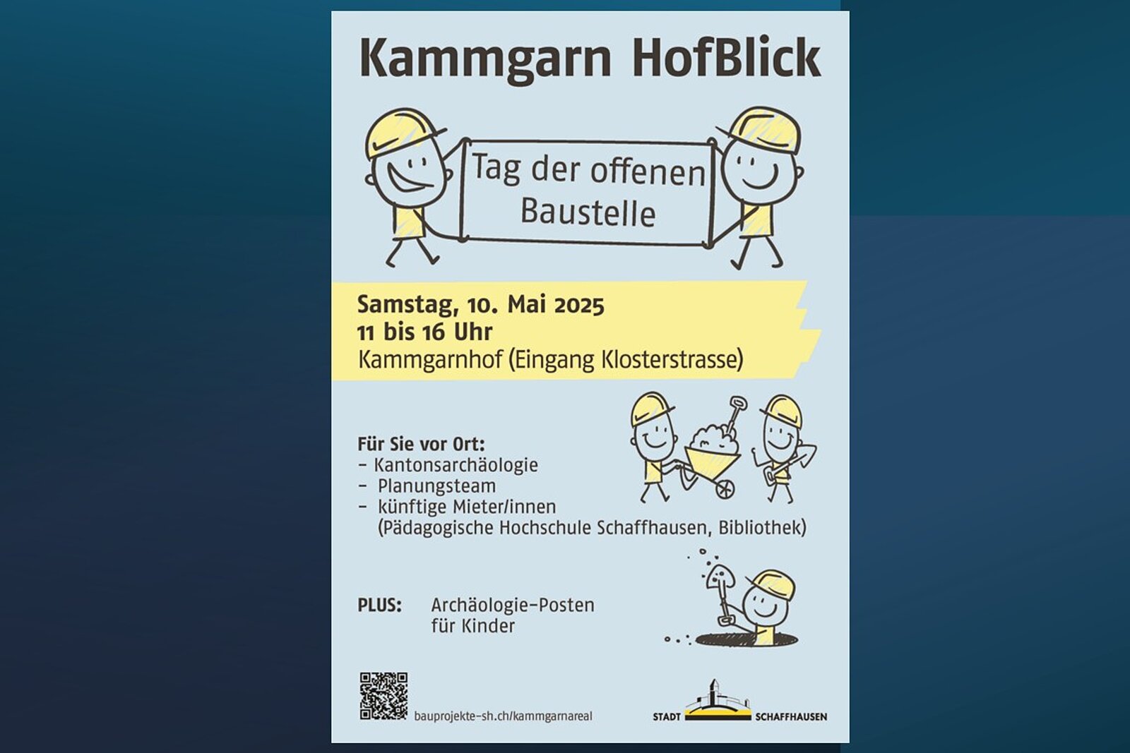 PHSH am «Hofblick» – Wir geben Einblicke in unseren zukünftigen Standort