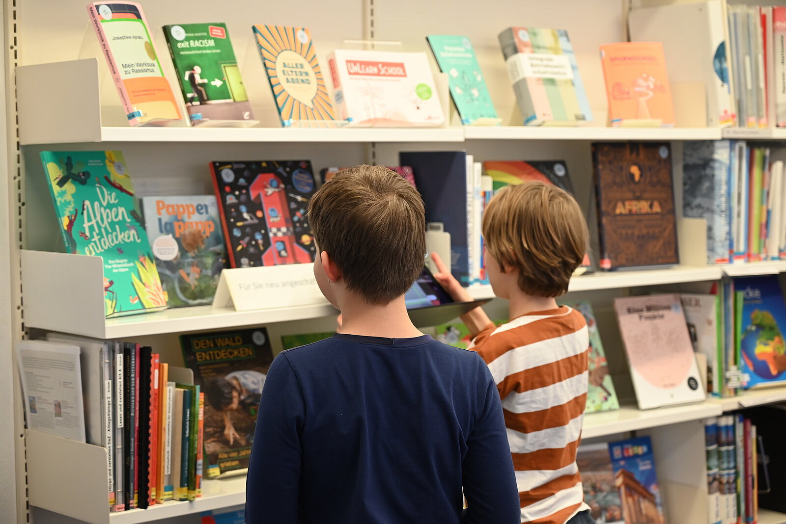 "Ein Tag als Bibliothekar" – Zukunftstag im Didaktischen Zentrum