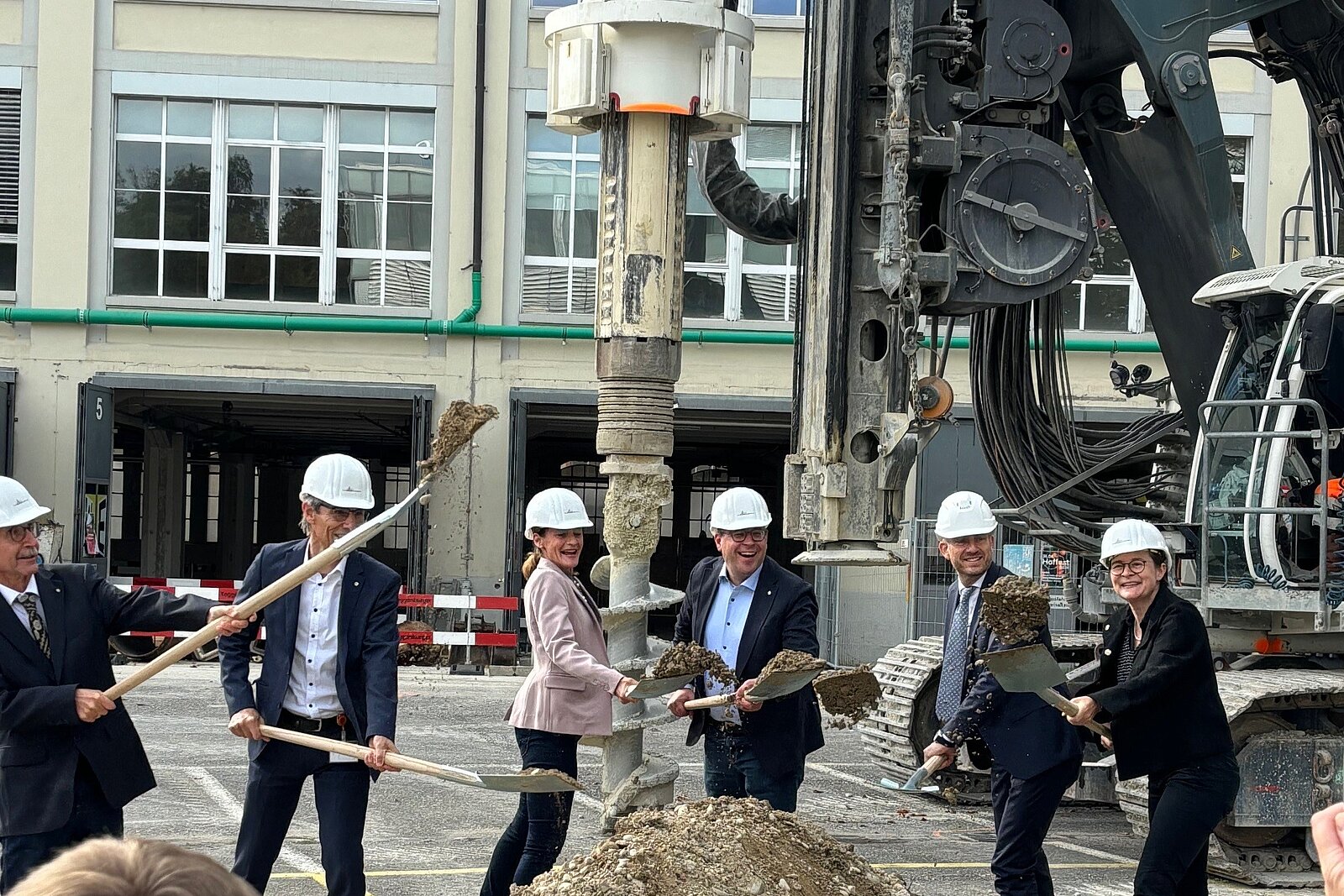 Umbau des Kammgarnareals offiziell gestartet
