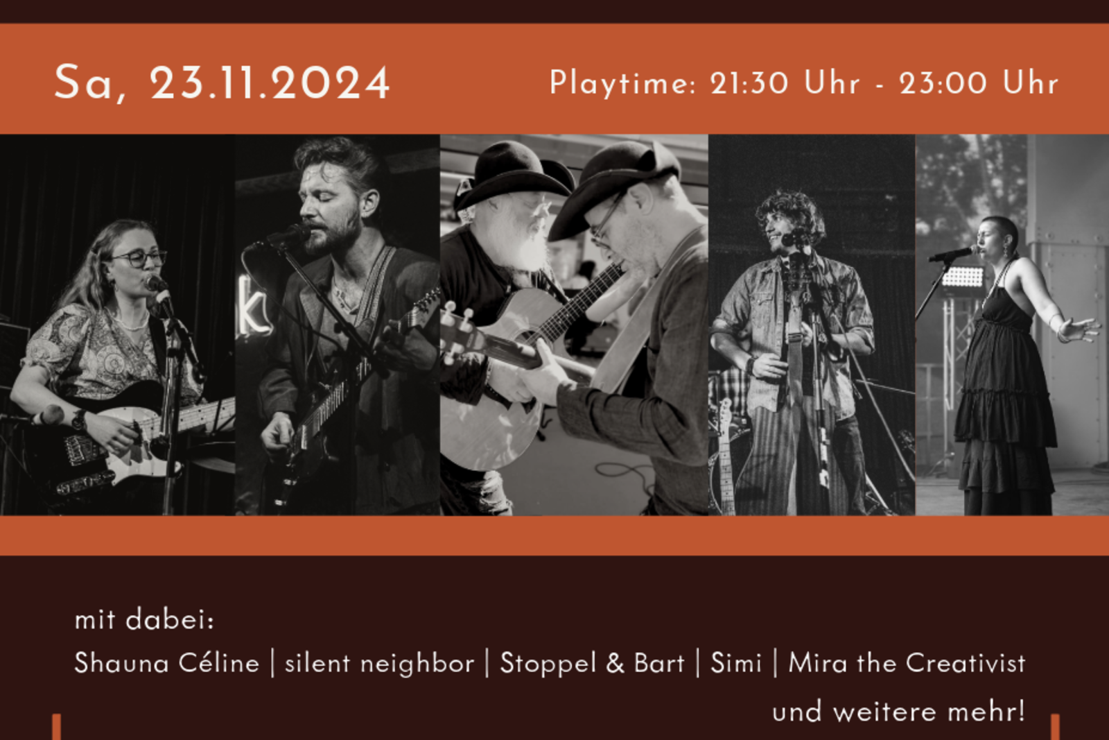 Songwriter-Night in der Fassbeiz Schaffhausen