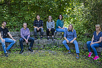 Gäste an der PH Schaffhausen: Gruppe Informatikdidaktik der Freien Universität Berlin von Prof. R. Romeike (2 v.r.), mit Prof. W. Hartmann (2 v.l.) und Dr. B. Waldvogel (1 v.r.). 