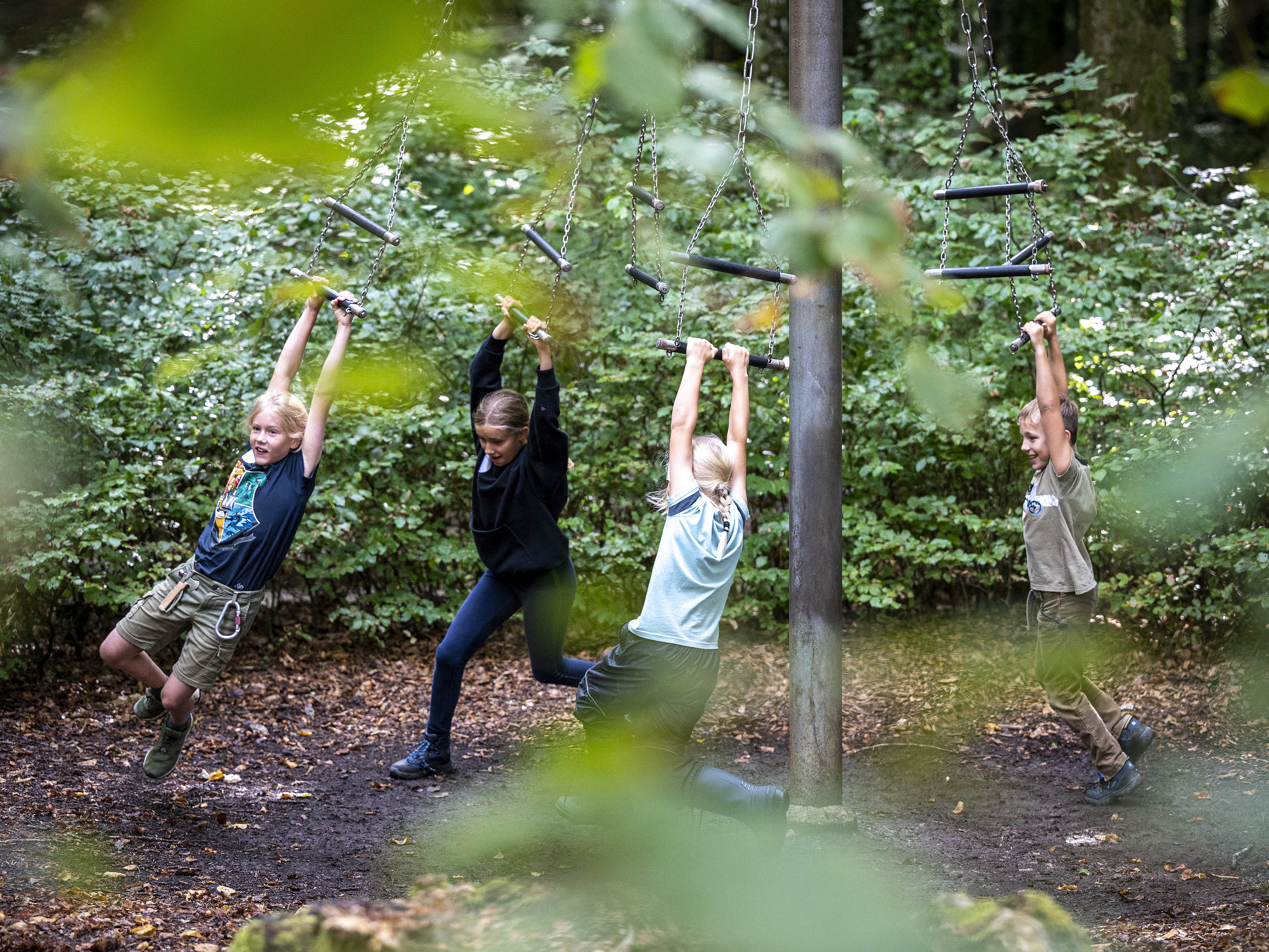 Startschuss des Projekts "Draussen unterrichten"